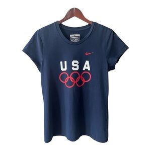 USA Olympic Beijing Nike Sports T Shirt Size XL Women